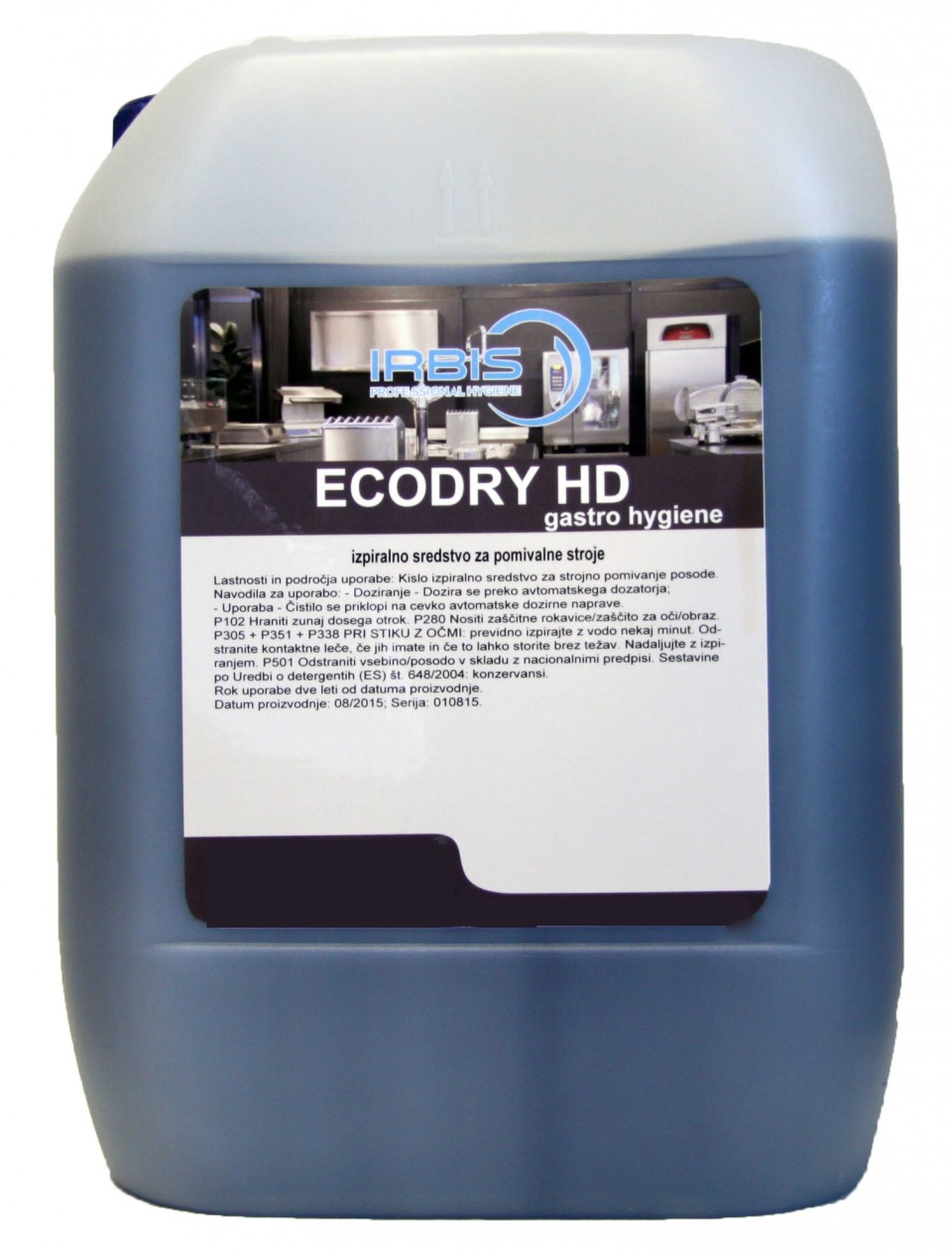ECODRY HD 10L koncentrat, sredstvo za mašinsko ispiranje posuđa Image