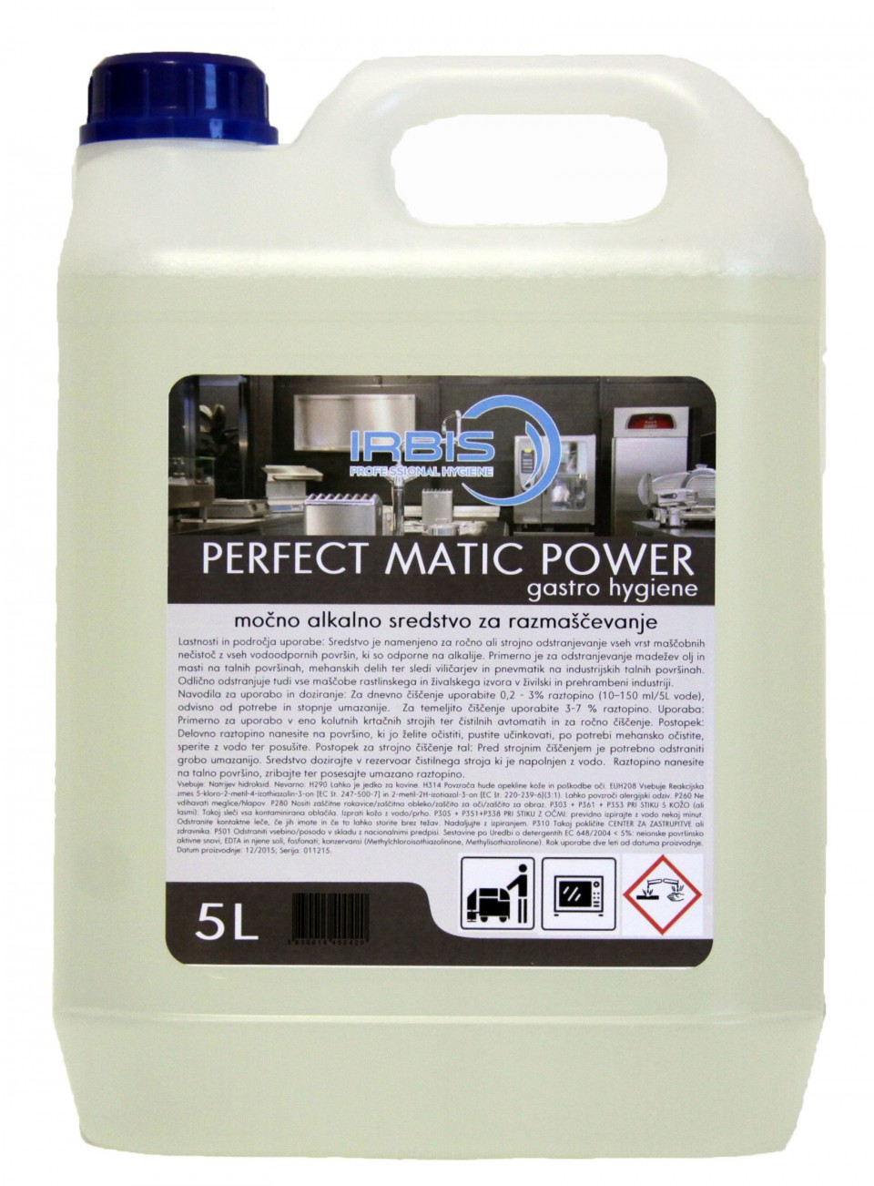 PERFECT MATIC POWER 5L koncentrat, sredstvo za ručno ili mašinsko odmašćivanje Image