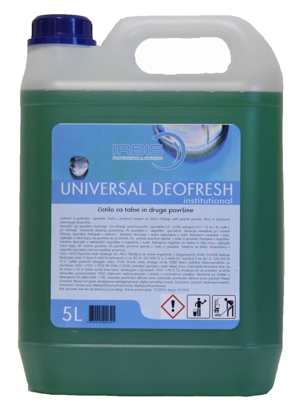 UNIVERSAL DEOFRESH 5L koncentrat, sredstvo za ručno čišćenje, parfimisano Image